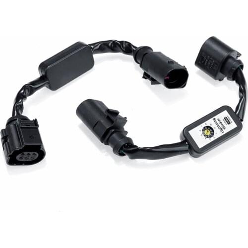 2pcs Dynamic Turn Signal LED Add-on Module Wire Harness Taillight Indicator For Audi A5 S5 RS5 2017-2019 Left & Right Tail Light