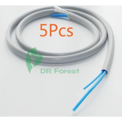 5Pcs Dental Lab Tube Hose Cable For 4 Hole Standard Foot Control Pedal