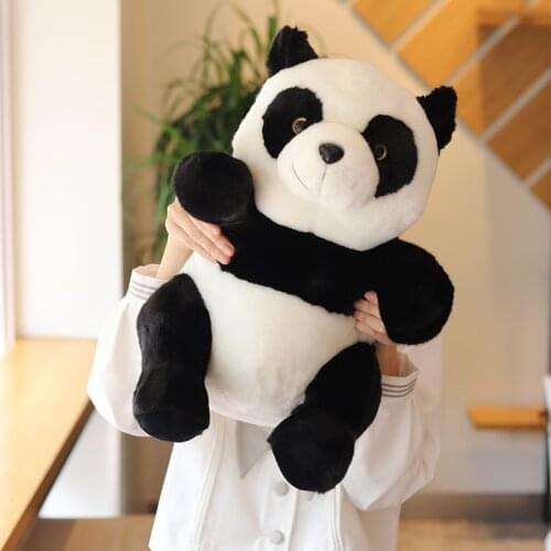 20-40cm Kawaii Baby Anime Doll Plush panda Toy Stuffed Soft Animal Doll Baby Kids Appease Toy Gift For Lover Girl