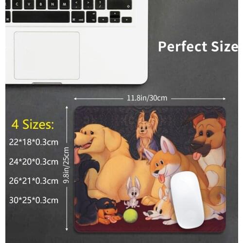 Pupper Portrait Mouse Pad DIY Print Doggo Doggie Dog Pup Puppers Pooch Poochie Pack Dogs Puppy Puppies