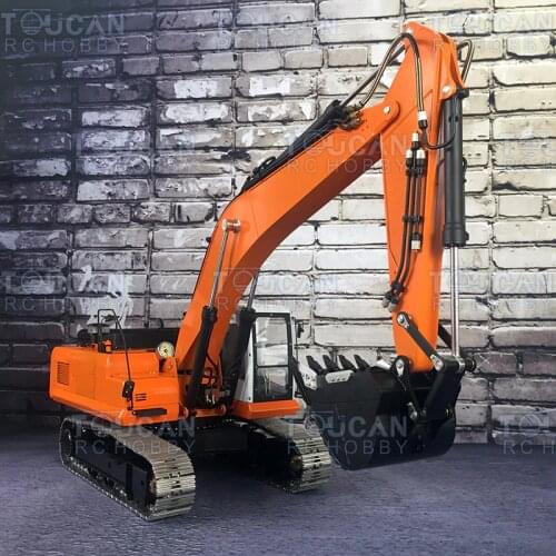 LESU PC360 Komatsu Excavator 1/14 Metal Track W/ Painting and assemble DIY Sprocket ESC Motor THZH0898-SMT3