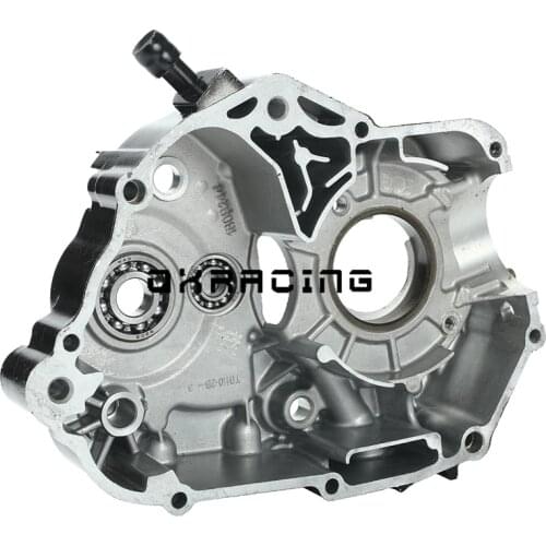 Motorcycle lifan 140 CrankCase Left Side Crank Case For 1P55FMJ Horizontal Kick Starter Engine Dirt Pit Bikes Parts