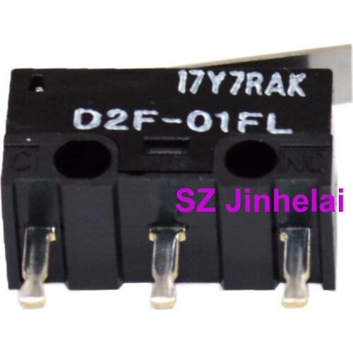 10pcs OMRON D2F-01FL Authentic original BASIC SWITCH,Mouse Micro switch
