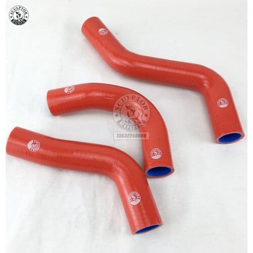 Silicone Radiator Hose For MAZDA Roadstar Miata MX-5 NA6CE B6ZE 1.6L 1989-1993 3PCS red/blue/black