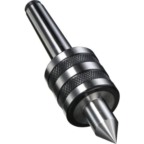 MT2 Lathe Live Center Taper Tool Triple Bearing CNC Live Revolving Milling Center Taper Machine Bit Tools