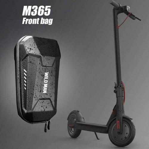 Wild Man Universal Electric Scooter EVA Hard Shell Bags Waterproof Reflective Electric Scooter Storage Bag