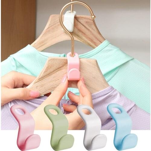 6/12/18/24 pcs Connect Hooks for Hanger Wardrobe Closet Connect Hooks Rails Storage Organzier Hook Clothes Hanger Linking Hooks