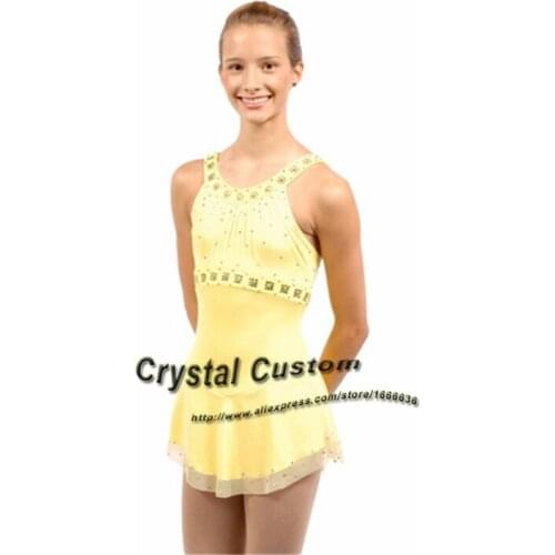 Womens Figure Skating Dresses Fashion New Brand Ice Figure Skating Dresses Competition For Adult DR3489