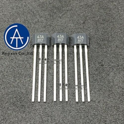 10pcs 100% orginal and new SS443A silk screen 43A unipolar Hall switching element TO-92S brushless motor Hall sensor in stock