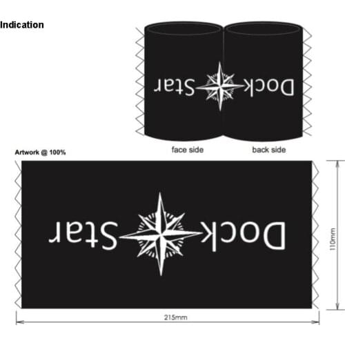 100pcs Custom Logo Stubby Holder Sublimated Coolers Can Cover Wedding Gift Customize Small Beer Cooler Bag Thermal Ice Packs