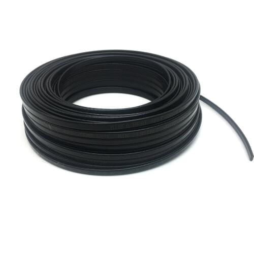 30m/lot 8mm width Self-regulating Heating Cable 20w/m Water Pipe Roof Antifreeze Heating Wire