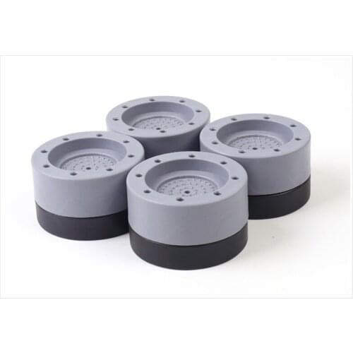 4Pcs Washing Machine Anti Vibration Feet Pads Rubber Legs Slipstop Silent Skid Raiser Mat For Support Dampers Stand Accessories