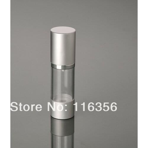 50ML airless bottle or plastic lotion bottle with airless pump