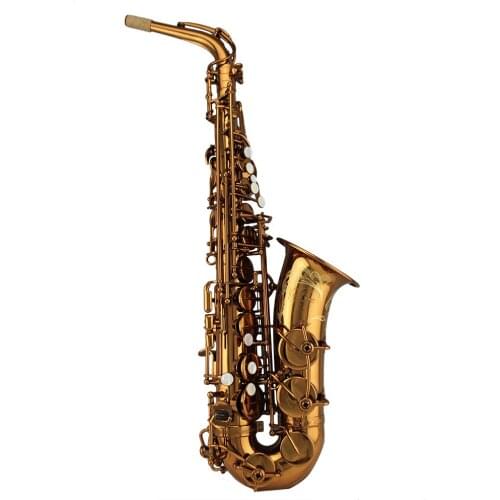 High quality Coffee Gold lacquer Alto Saxophone