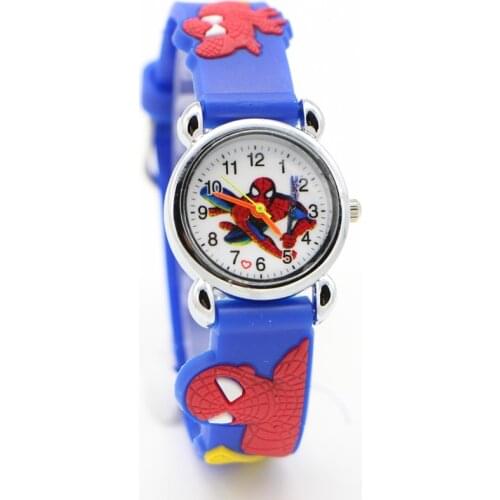 New Arrival High Quality 3D Cartoon Lovely Kids Girls Boys Children Students Quartz Wristwatch Very Popular Watch Clock Reloj