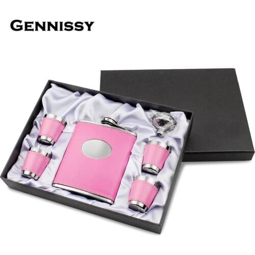 Плоские подарочные фляжки GENNISSY China At AliExpress