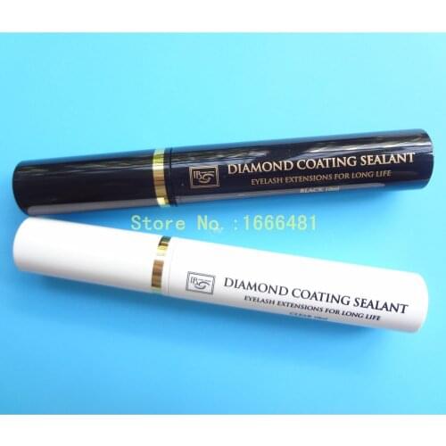 Diamond Coating Sealant to Keep Eyelash Extension Long Life Coating Mascara Clear or Black Color Free Shipping