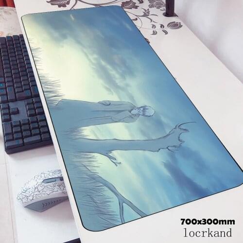 Mushishi mousepad Custom gaming mouse pad pc computer 800x300mm gamer accessories mat Aestheticism laptop desk protector pads