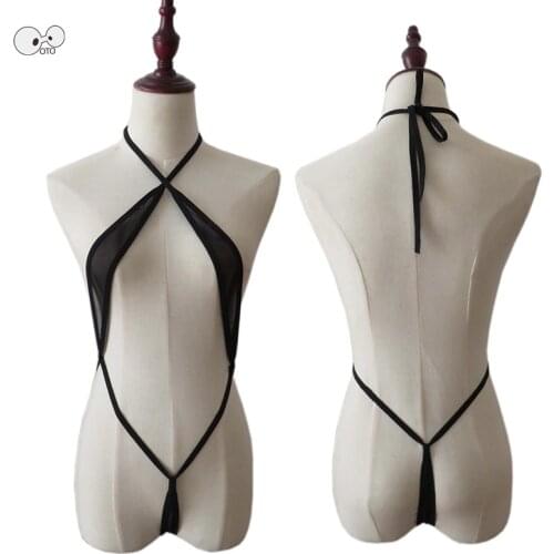 Women Hot Transparent String Mini Micro Bikini Swimwear Sexy G-String Clubwear Costumes Erotic Lingerie Beach Wear Bathing Suit