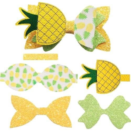 Pineapple Bow-knot Making Stuffs DIY Projects Craft Supplies Decoration Materials,1Yc17071