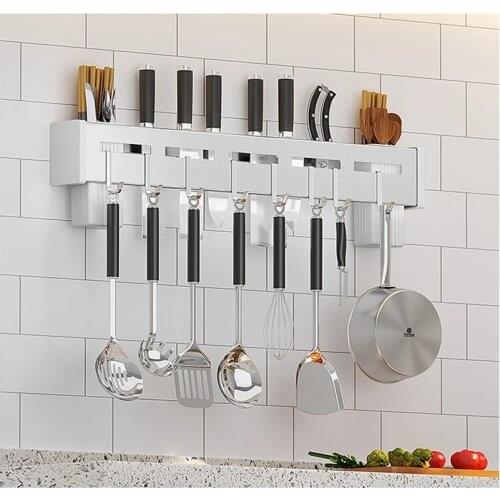Multi Function Knife Holder Wall Mounted knife holder Kitchen knife holder Stainless Steel Holder For Restaurant Bar Counter