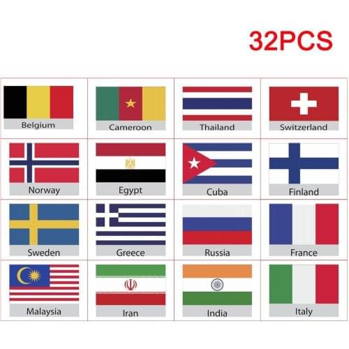 Montessori English Words Learning Flash Cards Kids European Cognitive Early Memory Countries Toy Cards Flag National Educat P5Y9