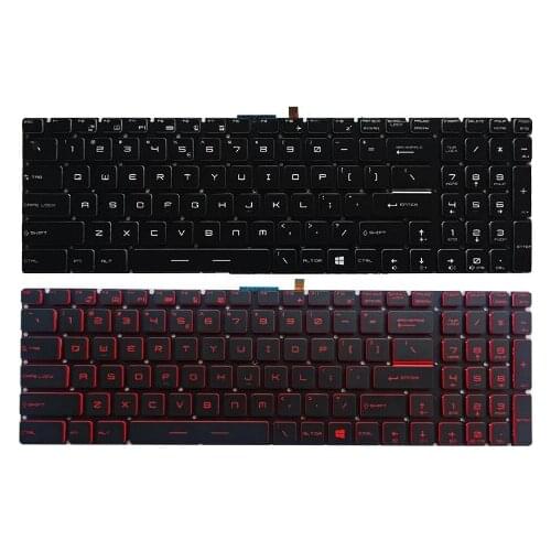 New for MSI GT72 GS60 GS70 GT62 WS60 GE72 GE62 GS72 English US laptop keyboard no backlit black
