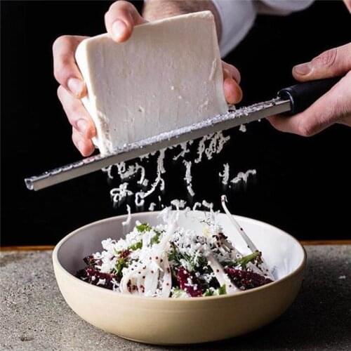 8 Inch Creative Multifunctional Stainless Steel Lemon Cheese Garter Garlic Ginger Nutmeg Garter Zester Vegetable Fruit Tools