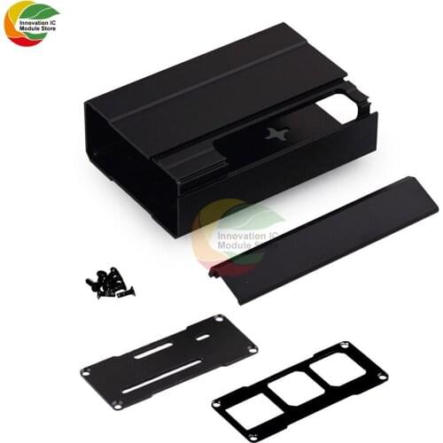 Premium Aluminum Alloy Metal Case Shell Enclosure Box For Raspberry Pi 3 Model