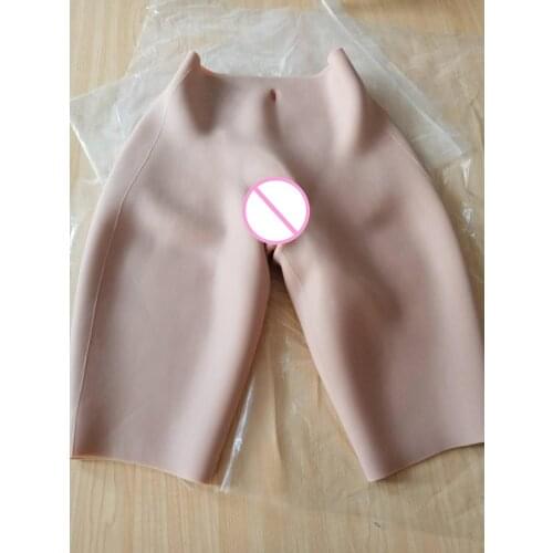 Enhancer Hip Fifth Silicone Realistic Vagina Panties Shemale Crossdresser Pussy Pants Transgender Artificial Sex Fake Underwear