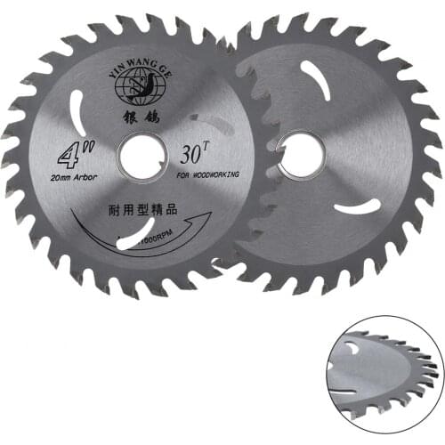 Woodworking saw blade 110mm Alloy steel Circular Saw Blade Wood Disc Cutting Tool Aperture 20mm for Rotating Woodworking Tools