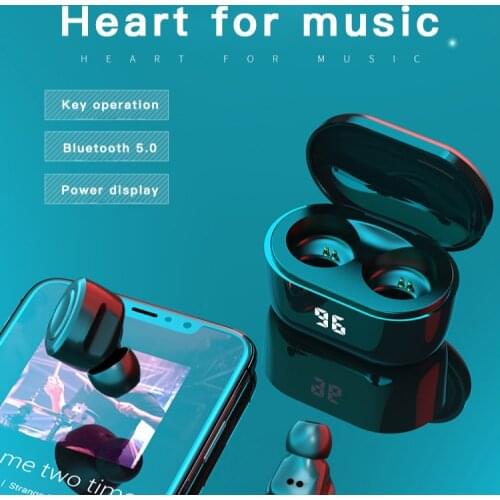 A6 TWS Bluetooth Earphone For Xiaomi Airdots Wireless Head phone HIFI Stereo Headset Mini Earbuds For Android IOS Noise Reductio