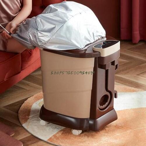 Foot Bathtub Full Automatic Massage Heating Electric Deep Bucket Household Leg Washing Basin Foot Soaking Buc
