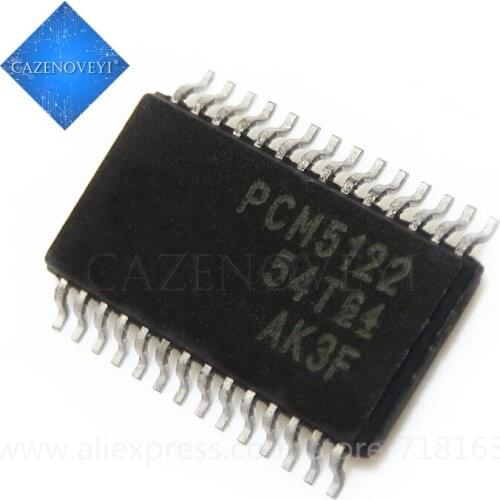 1pcs/lot PCM5122PWR PCM5122PW PCM5122 TSSOP-28 In Stock