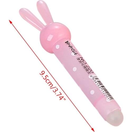 1 pc Kawaii Rabbit Eraser For Erasable Pen Cute School Office Supply Stationery Gift