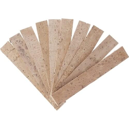 10pcs Bb Clarinet Neck Joint Cork Sheet Musical Instruments Parts 91*13*2mm
