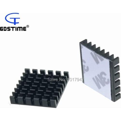 100 Pieces lot 25 x 25 x 5MM Chipset RAM Heatsink Cooling Heat Sink