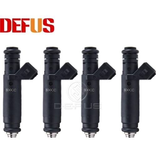 4 pcs Fuel Injector High Flow 630CC B264A01747 107961 For Gasoline Car Nozzle Injection Auto Spare Part Engine Injectors Kits