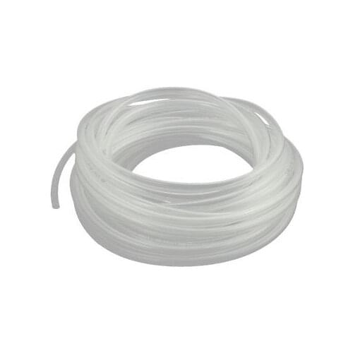 6mm x 4mm PU Flexible Pneumatic Air Tubing Pipe Hose Tube Clear 9.3m Length