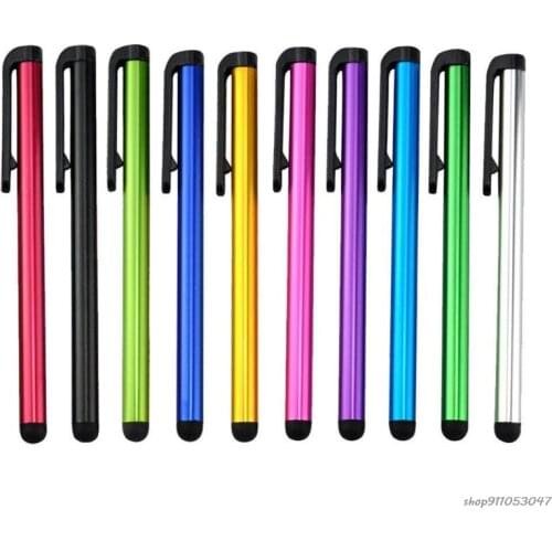 Free Shipping Clip Design Universal Soft Head For Phone Tablet Durable Stylus Pen Capacitive Pencil Touch Screen Pen Wholesales