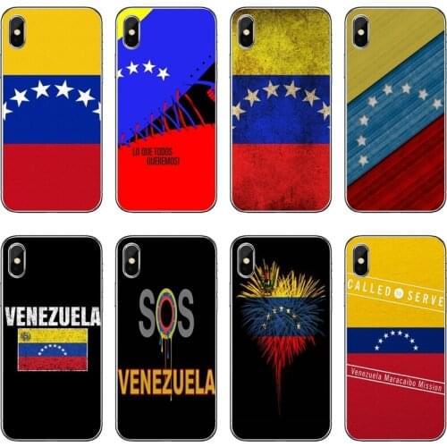 Venezuela Flag pattern For Samsung Galaxy S10 Lite S9 S8 S7 S6 edge Plus S5 S4 Note 9 8 5 4 mini cover case