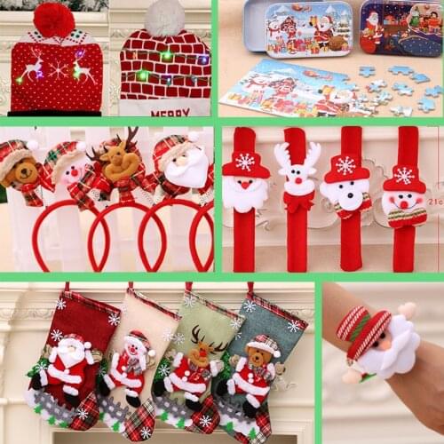 Childrens Christmas Hair Decorations Christmas Hats Christmas Bracelets For Boys And Girls Christmas Gifts Christmas Decoration