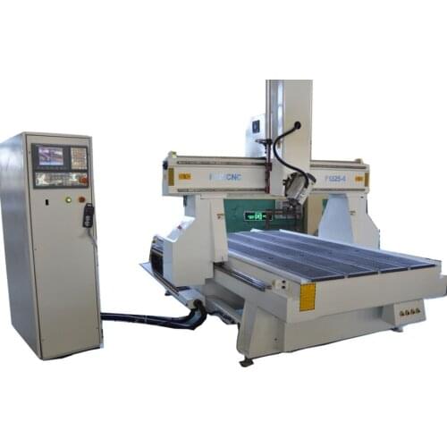 Best quality 4 axis woodworking machinery with servo motry/1325 cnc router machine with high z/rotating head cnc wood machine