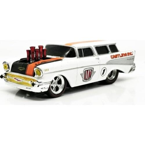 M2 Machines 1:64 1957 Chevrolet NOMAD Castline Muscle Car Diecast Model Car No box