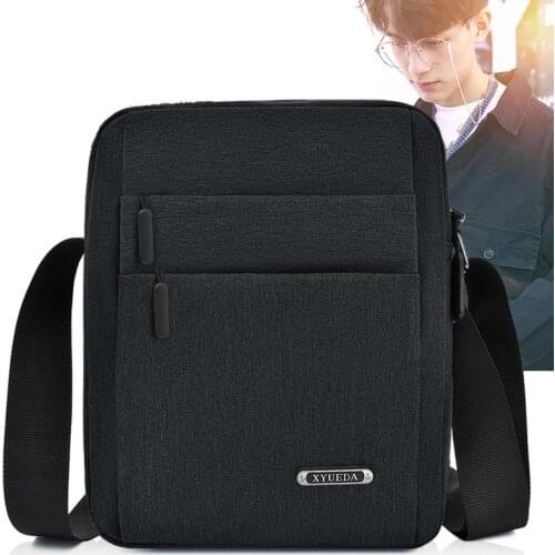 New wear-resistant Oxford cloth mens shoulder messenger bag fashion trend leisure sports large capacity business messenger bag
