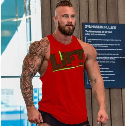 2021Summer New Sleeveless Top Men Muscle Shirt Sporting Gym Clothing O Collared Fitness Tank Tops Man Singlet Ropa Hombre Verano
