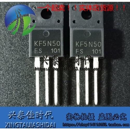 Original new 5pcs/ KF5N50 KF5N50FS 5A/500V TO-220F