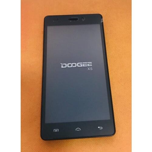 Original LCD Display +Digitizer Touch Screen+Frame+speaker for Doogee X5 5" HD 1280x720 MTK6580 Quad Core Free shipping