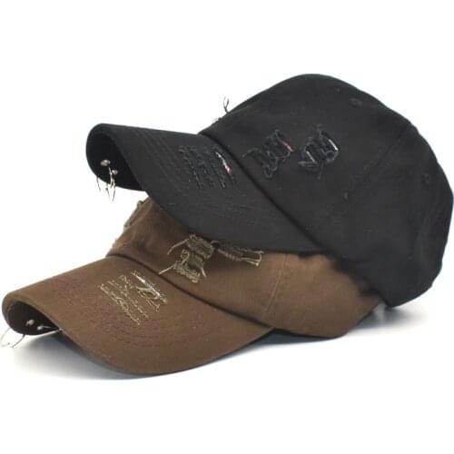 Autumn High Quality Adjustable Baseball Hat with Ring Outdoor Sports Sun Cap for Women Men Fashionc Casquette Snapback Hat