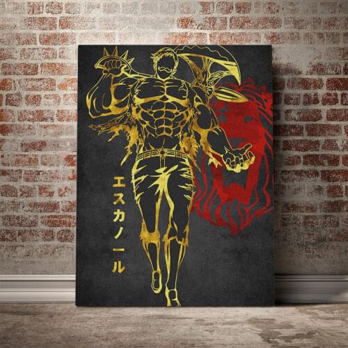 Escanor Seven Deadly Sins Poster Canvas Wall Art Decoration prints for living Kid Children room Home bedroom decor painting